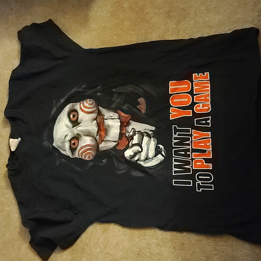 Jigsaw billy the puppet shirt medium